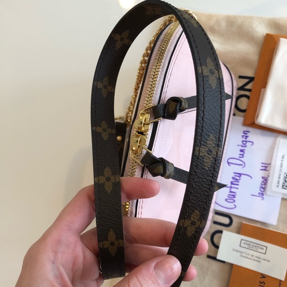 Louis Vuitton Alma Mini Rose Ballerine & Monogram - Picture 5 of 8